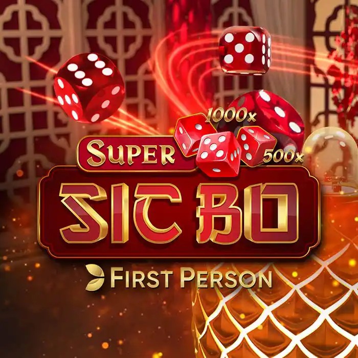 Super Sic Bo slot visual from Evolution available on mrpunter-casino.com.gr