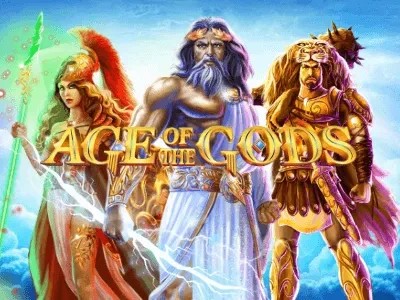 Age of the Gods slot icon by Playtech, available at Mr Punter Casino