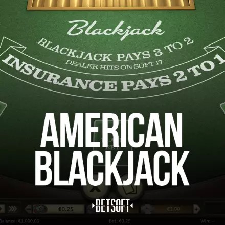 American Blackjack by Betsoft Gaming, showcased at mrpunter-casino.com.gr – game logo