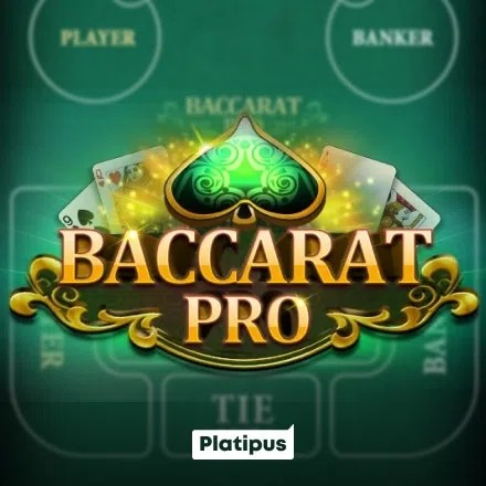 Baccarat PRO logo by Platipus Mr Punter Casino