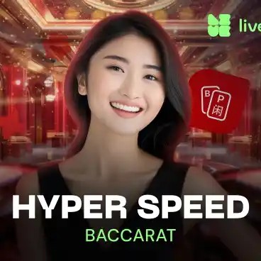 Hyper Speed Baccarat by Evolution, showcased at mrpunter-casino.com.gr – game logo