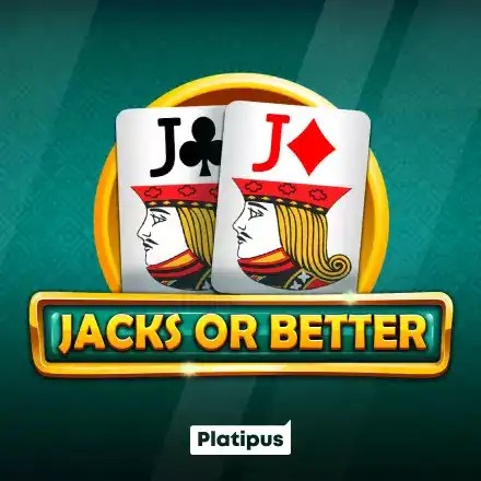 Official Table Games logo: Jacks or Better by Platipus at Mr Punter Casino