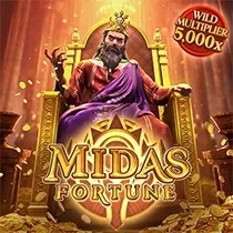 Midas Fortune online game logo by PG Soft on mrpunter-casino.com.gr