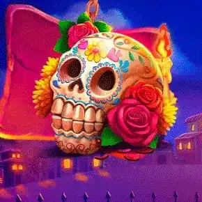 Muertos Multiplier Megaways logo – Megaways by Pragmatic Play at Mr Punter Casino