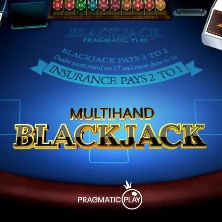 Multihand Blackjack logo – Table Games by Pragmatic Play at Mr Punter Casino
