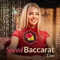 Speed Baccarat A logo – Live Dealer by Evolution at Mr Punter Casino